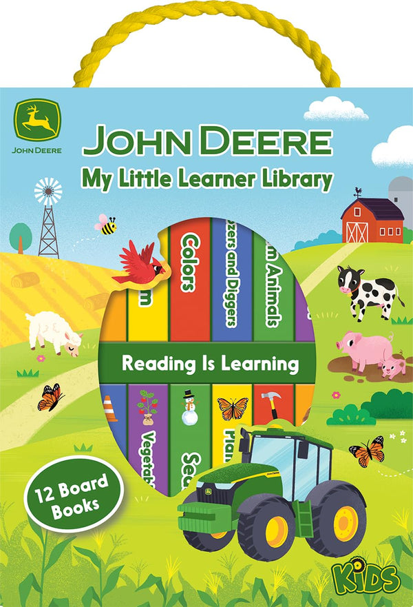 My Little Learner Library John Deere Kids 12-Book Set