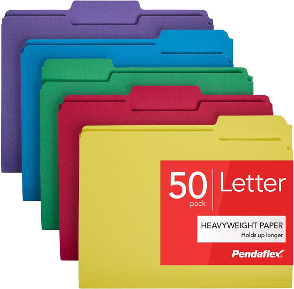 50-Pack Pendaflex Heavy Duty File Folders