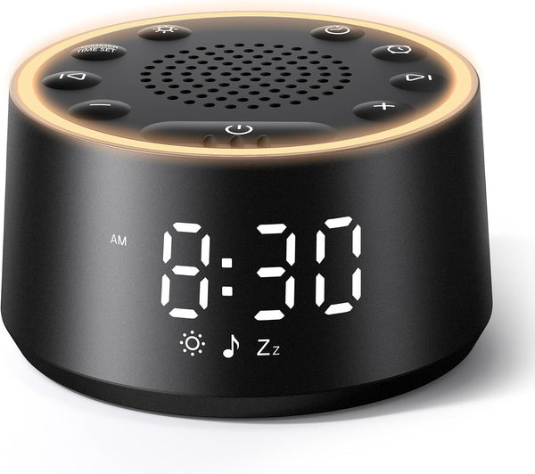 Dreamegg White Noise Machine Alarm Clock
