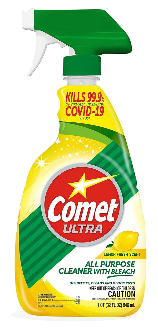 Comet All Purpose Cleaner with Bleach Lemon