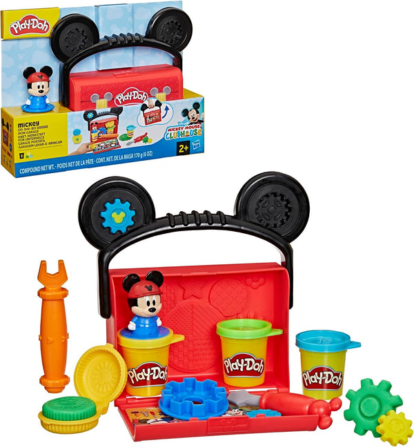 Play-Doh Mickey Mouse Clubhouse On-The-Go Garage Playset