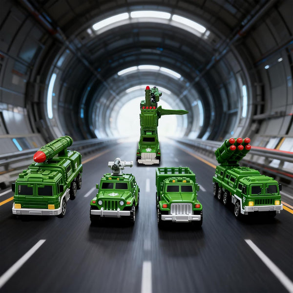 23-in-1 Magnetic Vehicle Building Blocks STEM Set