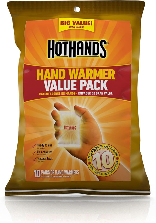 10 Pairs HotHands Hand Warmers