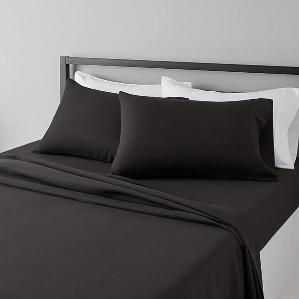 4-Piece Lightweight Super Soft Microfiber Bed Sheet Set