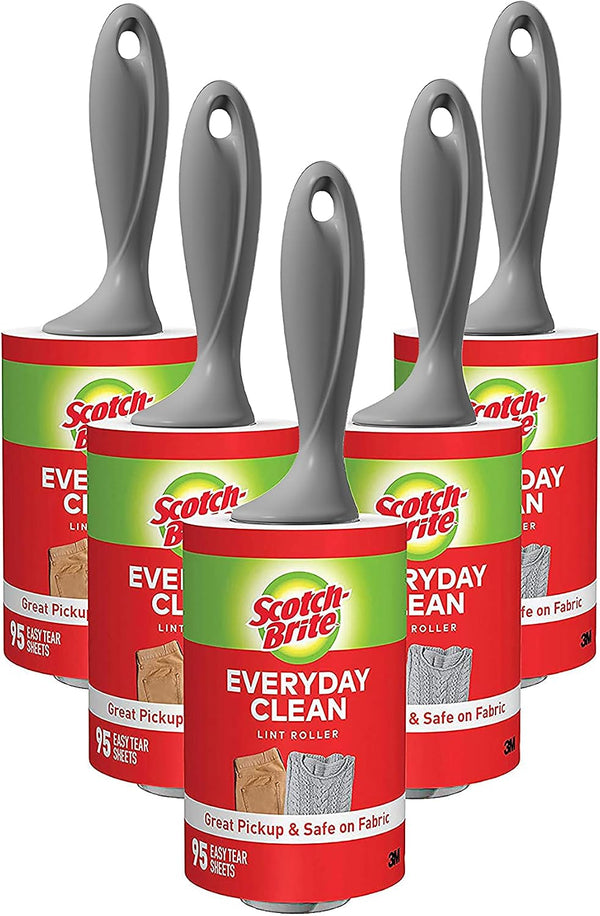 5-Count Scotch-Brite Lint Roller