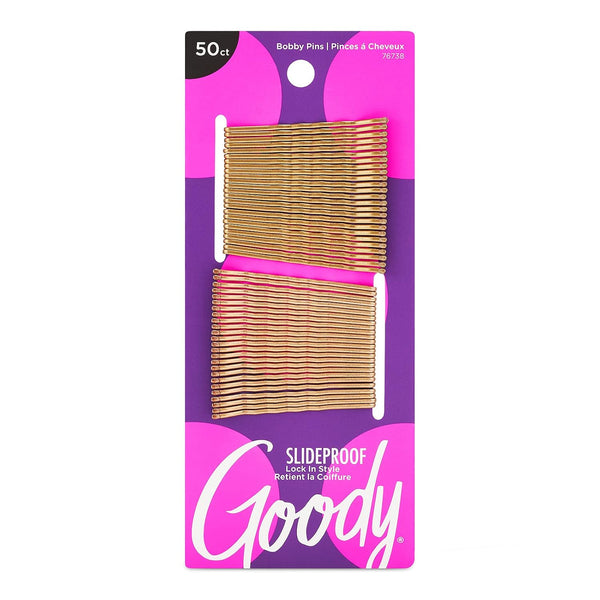 50 Count Goody SlideProof Bobby Pins