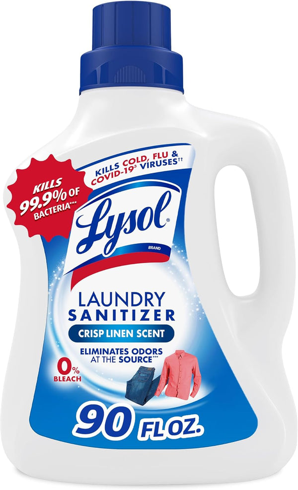 Lysol Crisp Linen Laundry Sanitizer Liquid