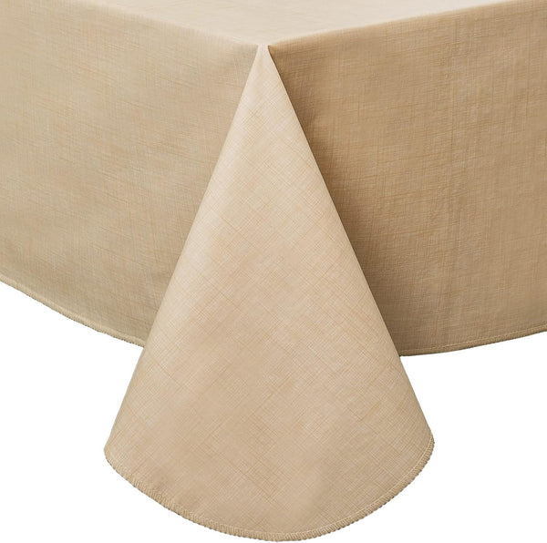 60 x 102-Inch Flannel Backed Vinyl Tablecloth