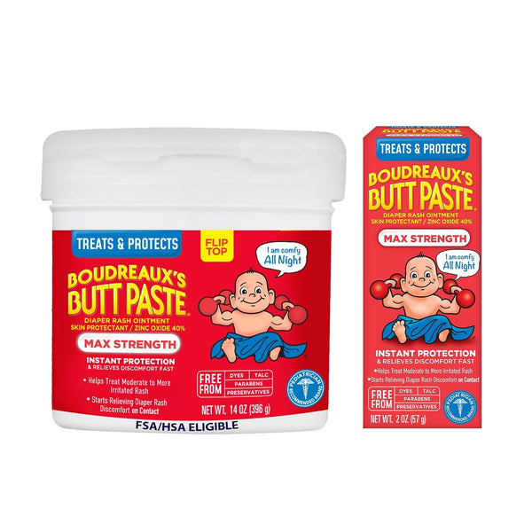 Boudreaux’s Butt Paste Maximum Strength Diaper Rash Cream