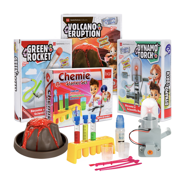 4-in-1 Best Choice Products Science Kit w/ Diy Lab Experiments