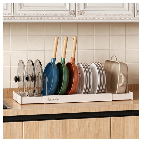 Adjustable Pots and Pans Organizer