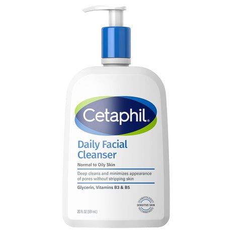 2 Pack 20oz Bottles Of Cetaphil Face Wash