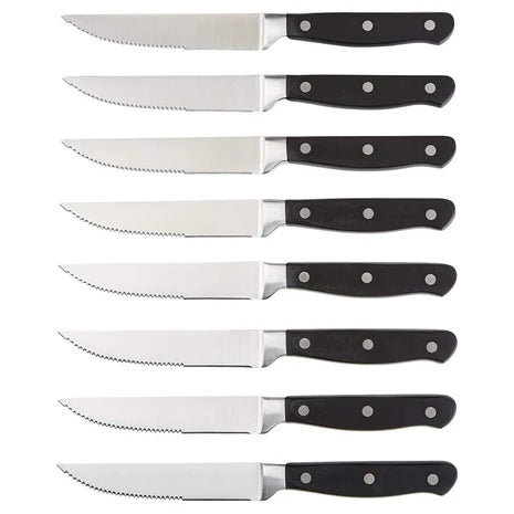 8-Piece Amazon Basics Steak Knife Set