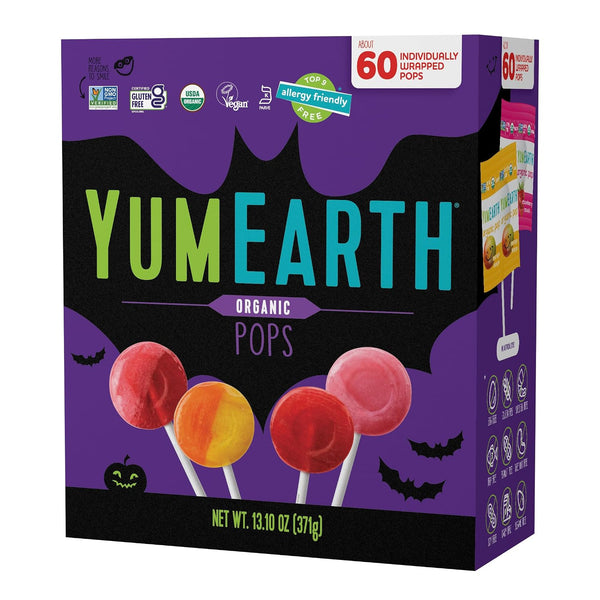 60 YumEarth Organic Lollipops