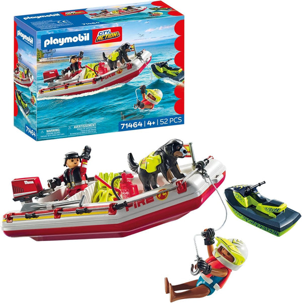 Playmobil Fireboat with Aqua Scooter