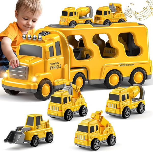 5 In 1 Construction Truck Toy