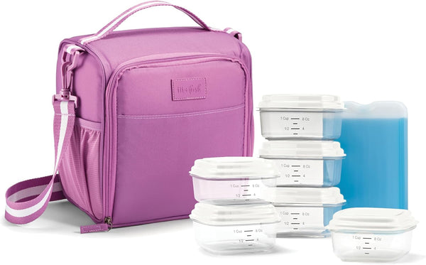 8 Piece Fit & Fresh Insulated Meal Prep Lunch