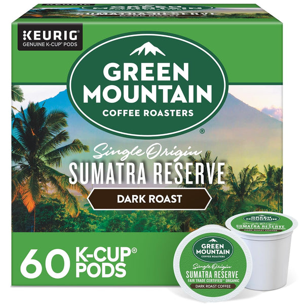 60 Count Green Mountain Sumatra Reserve Coffee