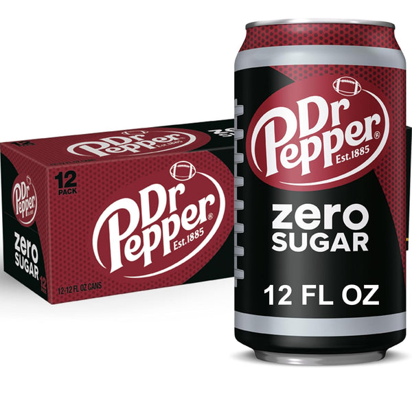 12-Pack Dr Pepper Zero Sugar
