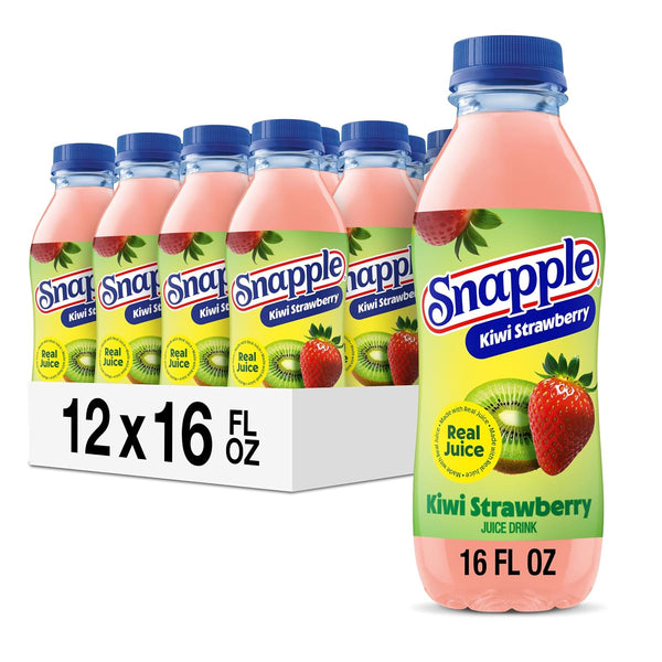 12 Bottles Snapple Kiwi Strawberry