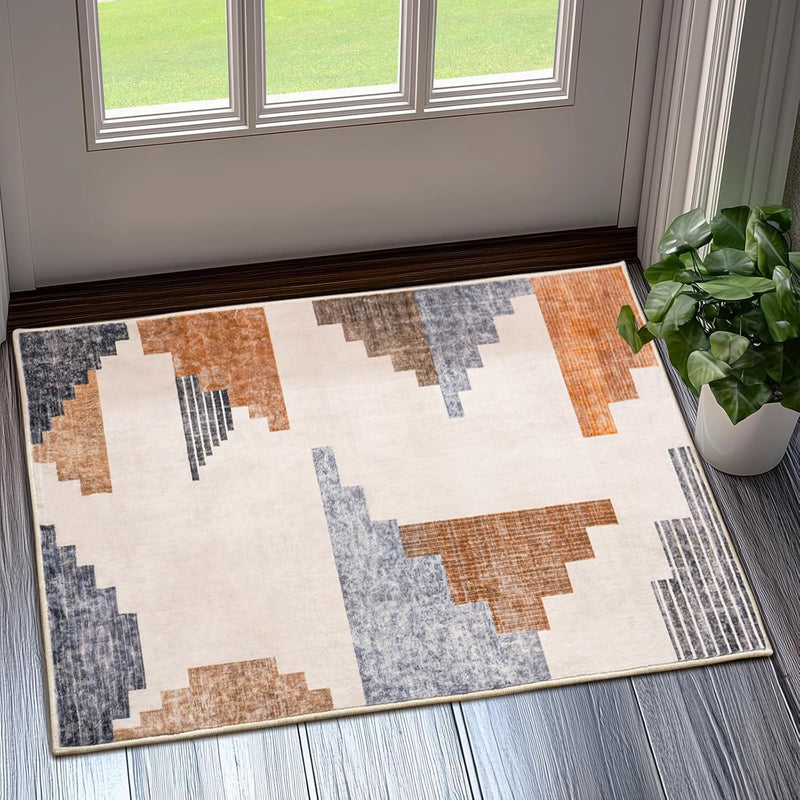 Geometric Abstract Area Rug