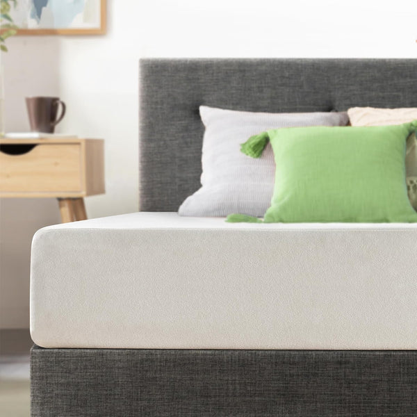 Full Mattress 6 inch Bed-In-A-Box, Green Tea Memory Foam