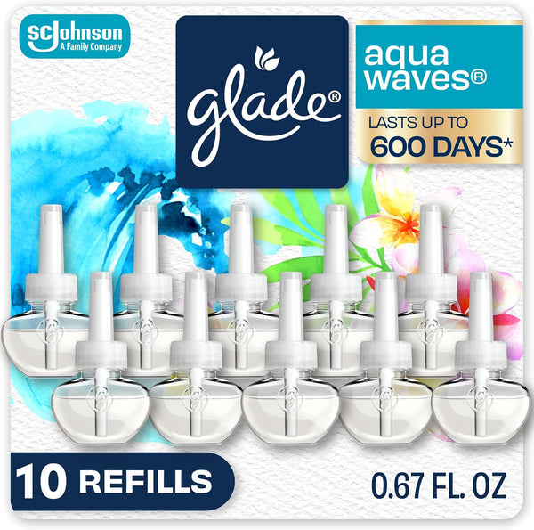 10 Count Glade PlugIns Air Freshener Refills