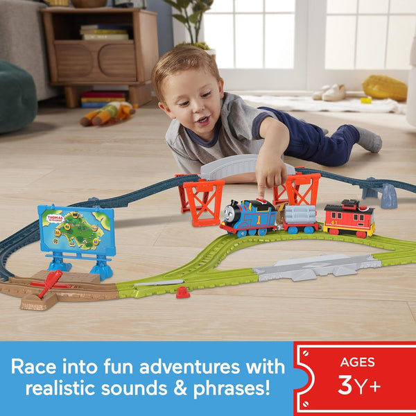 Thomas & Friends Talking Thomas & Brake Car Bruno Track Playset