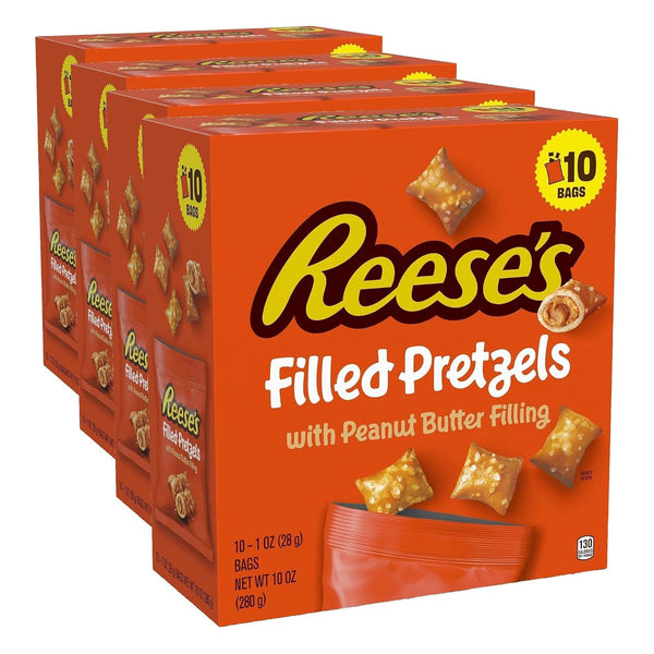 40 Packs Reese's Peanut Butter Filled Pretzel Nuggets