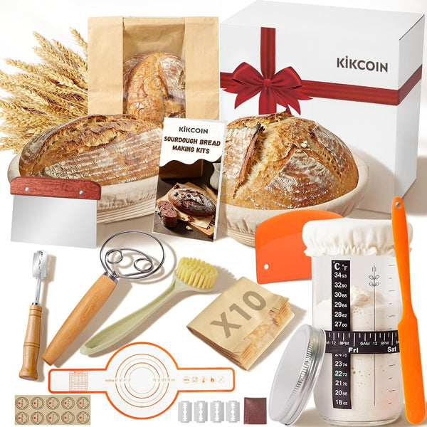 13-Piece Sourdough Starter Kit