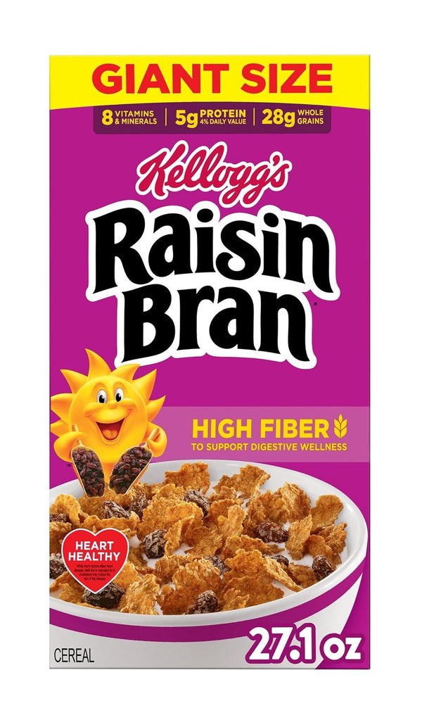Giant Size Box Raisin Bran Cereal