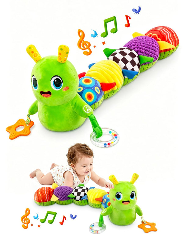 Baby Sensory Caterpillar Plush Activity Toy