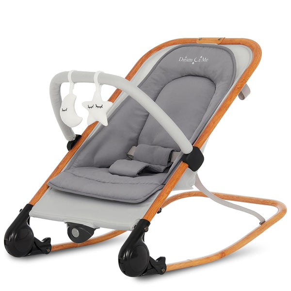 Dream On Me 2-in-1 Baby Rocker and Stationary Seat