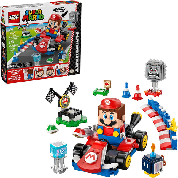 278-Pcs LEGO Mario Kart Building Toy
