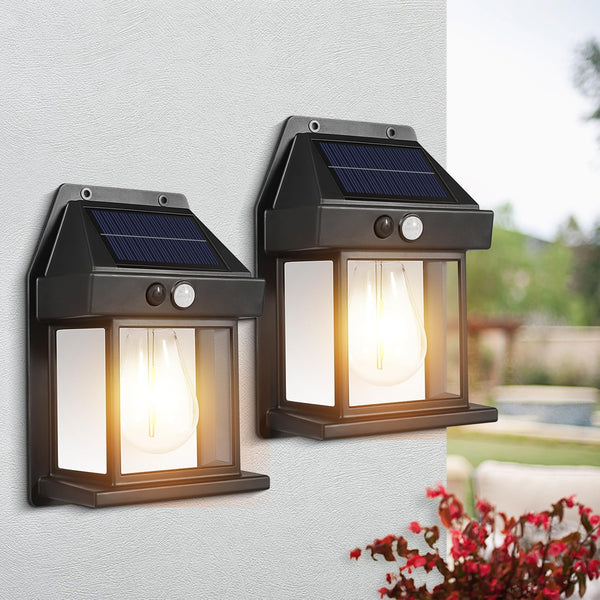 2 Outdoor Solar Lights