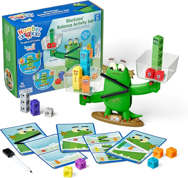 Hand2mind Numberblocks Blockzee Balance Activity Set