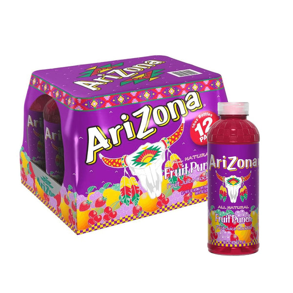 12 Bottles AriZona Fruit Juice Cocktail