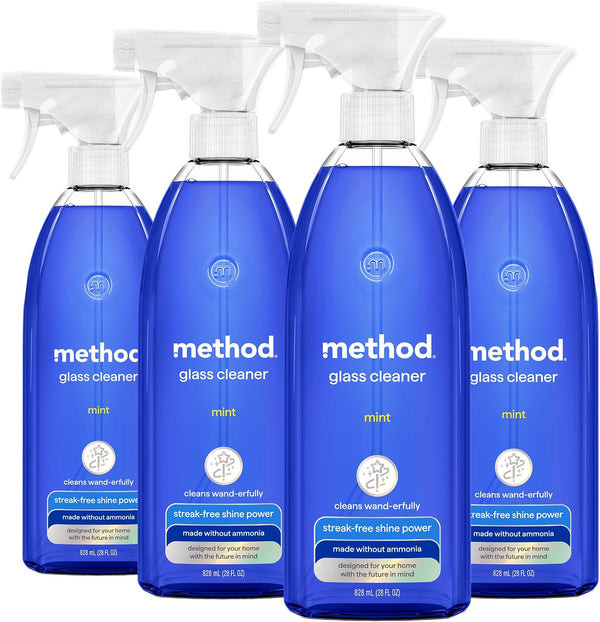 4 Pack Method Glass Cleaner
