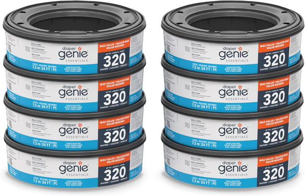 8-Pack Diaper Genie Essentials Refills