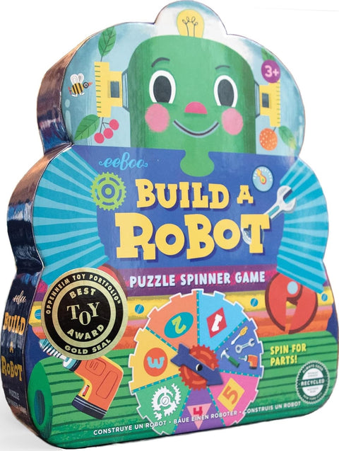 eeBoo Build a Robot Spinner Game