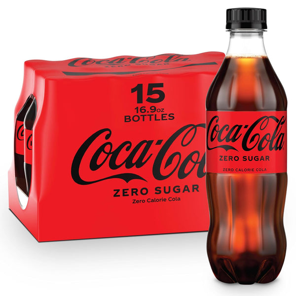 15 Bottles Coca-Cola Zero Sugar