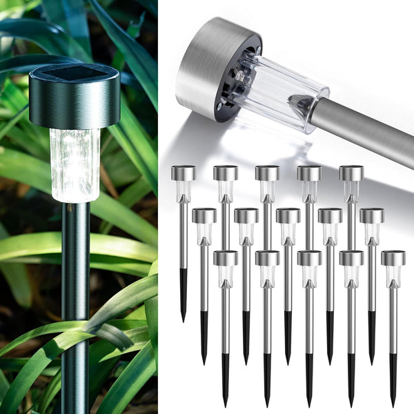 16 Waterproof Outdoor Solar Lights