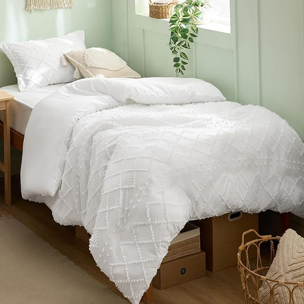 3 Piece Striped Boho Duvet Cover Sets
