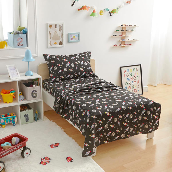 Kid’s Soft Easy-Wash Lightweight Microfiber 3-Piece Sheet Set