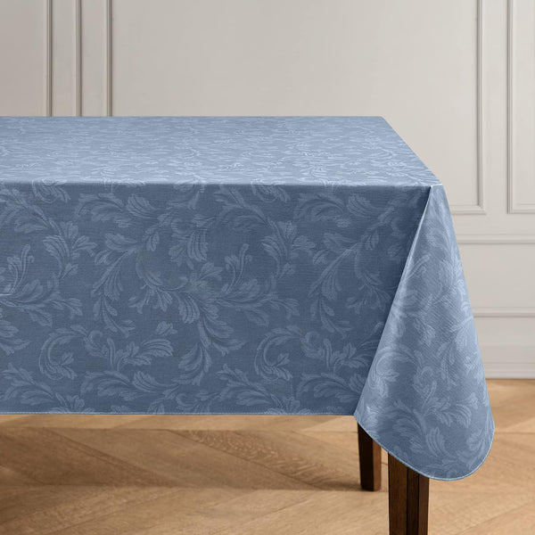 Elrene Home Fashions Floral Damask-Scroll Vinyl Tablecloth