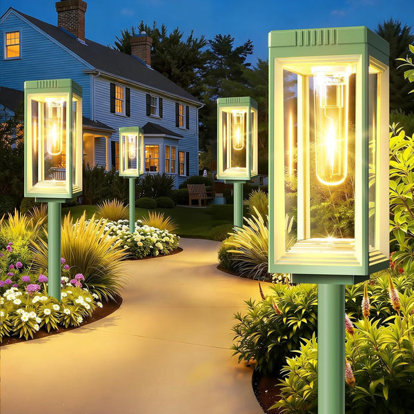 6-Pack Solar Pathway Lights
