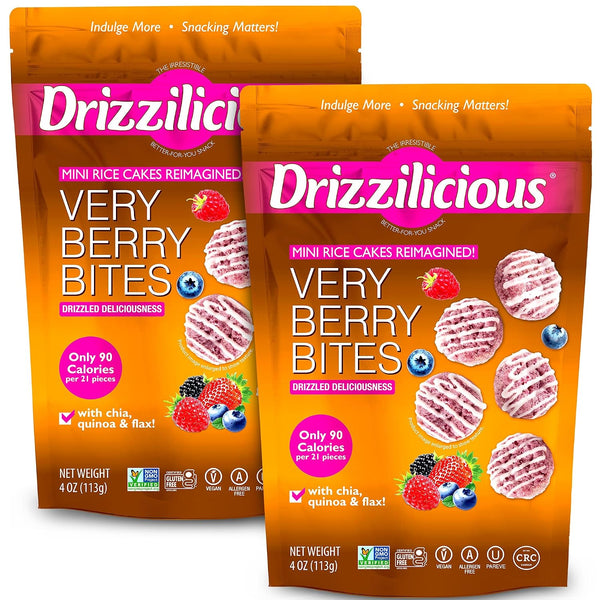2 Pack Drizzilicious Flavored Rice Cakes (CRC - OU)