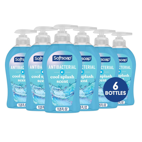 6 Pack Softsoap Antibacterial Hand Soap