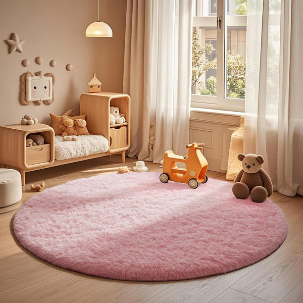 4Ft Round Area Rug