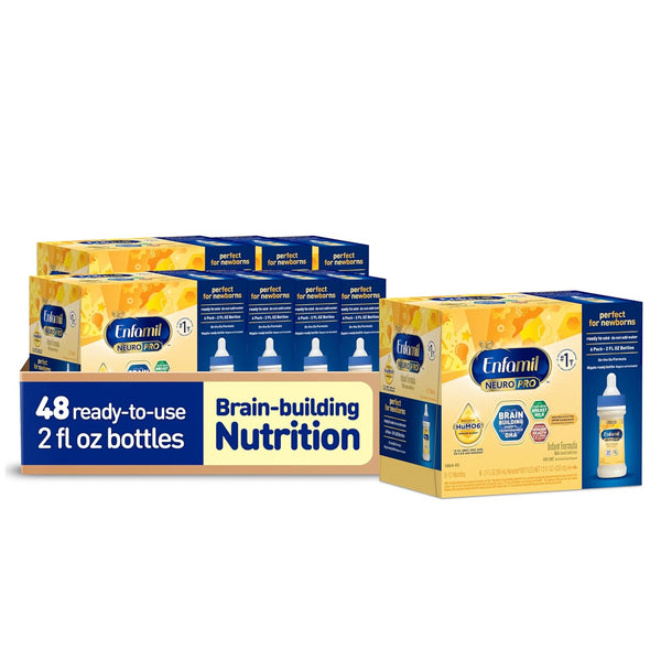 48 Bottles Enfamil NeuroPro Ready-to-Feed Baby Formula